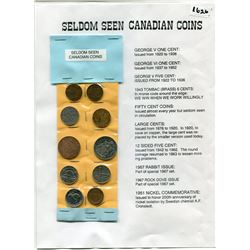 SELDOM SEEN CANADIAN COINS