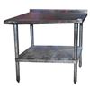 Image 1 : Pair of Stainless Steel Tables From Threadgills
