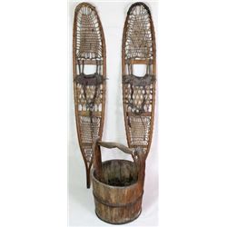 Collection of 2 includes snowshoes