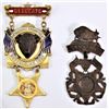 Image 1 : Collection of 2 1897 suspension badges