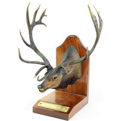 Bronze "Boone and Crockett #1 442 3/8"