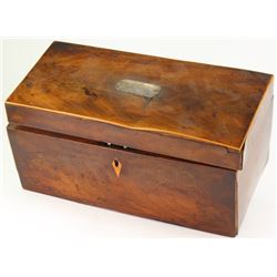 C. 1860's mahogany humidor set