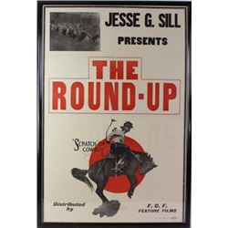 Original 1920's Pendleton Round Up poster