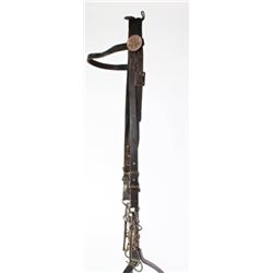 U.S. Cavalry headstall with No. 2 bit.