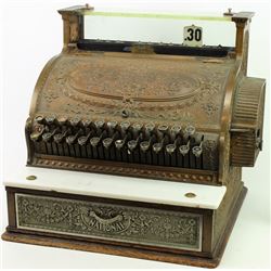 Brass NCR model 349-2 cash register