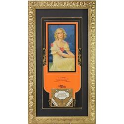 1937 calendar advertising Exide Batteries