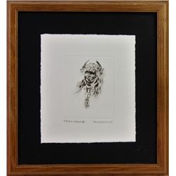 Original pin and ink drawing