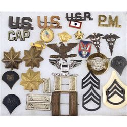 Collection of misc. military pins