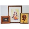 Image 1 : Collection of 3 original paintings