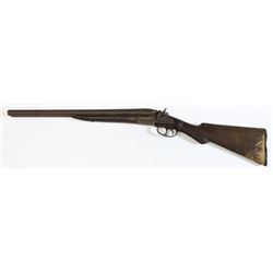 Antique double barrel shotgun 12 ga. NVSN