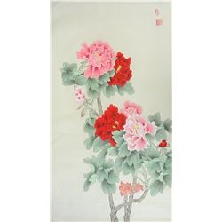 Chang Lu 20th Century Chinese Watercolor on Paper