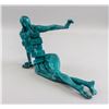 Image 2 : Bronze Sculpture Turquoise Painted Signed Dali
