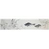 Image 1 : Chinese Watercolor Paper Roll Signed by Artist