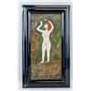 Image 2 : Polish Expressionist Oil on Panel Signed Menkes
