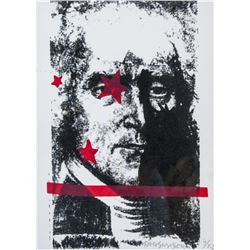 Silkscreen Lithograph Signed Rauschenberg