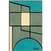 Image 1 : Cuban Cubist Mixed Media on Panel Signed Mijares
