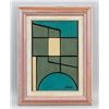 Image 2 : Cuban Cubist Mixed Media on Panel Signed Mijares