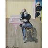 Image 1 : British Expressionist Gouache Signed Francis Bacon