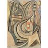 Image 1 : Cuban Surrealist Cubist Gouache Signed Wi Lam