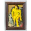 Image 2 : German Expressionist Gouache Signed Frank Auerbach