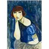 Image 1 : Polish Surrealist Oil and Tempera Signed Kisling