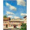 Image 1 : Artist Signed Russian Oil on Canvas Landscape