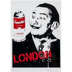 Silkscreen Lithograph 2/100 Signed Mr. Brainwash