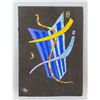Image 2 : Russian Suprematist Gouache Monogrammed Kandinsky