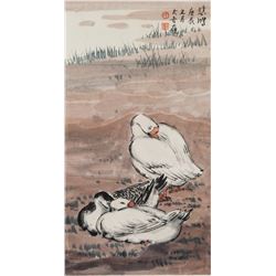 Xu Beihong Chinese 1895-1953 Watercolor