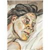 Image 1 : Tempera on Paper Signed Lucian Freud