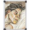 Image 2 : Tempera on Paper Signed Lucian Freud