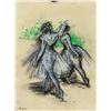 Image 1 : French Impressionist Pastel Signed Degas