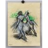 Image 2 : French Impressionist Pastel Signed Degas