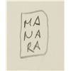 Image 4 : Italian Pop Art Ink on Paper Signed Manara
