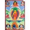 Image 1 : Tibetan Tangka Painting of Shakyamuni Buddha