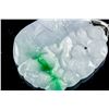 Image 3 : Burma Fine Apple Green Jadeite Carved Pendant