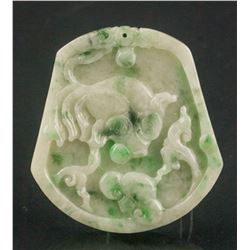 Burma Fine Green Jadeite Pendant