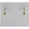 Image 1 : 14k Gold Peridot Earrings RV $350