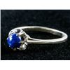 Image 2 : 10k Gold Sapphire Ring Size 6