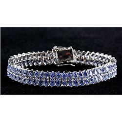 14.25ct Tanzanite Bracelet CRV $1900