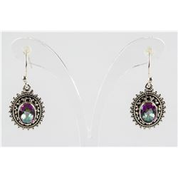 Mystic Topaz Drop Earrings