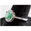 Image 4 : Emerald Earrings & Ring Set RV $300