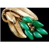 Image 4 : Vintage Victorian Style Gold and Jade Earrings