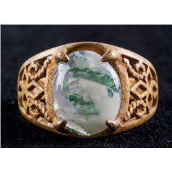 Soapstone Carved Ring