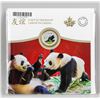 Image 2 : 2018 Canadian $8 Fine Silver Panda Coin Postcard