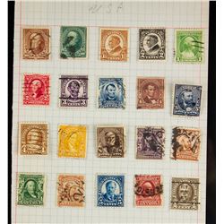 1922 Rare United States Imperforate Stamp 20 PC