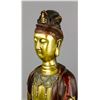 Image 5 : Chinese Mind Bronze Cast Ksitigarbha Statue