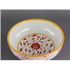 Image 2 : Chinese Gilt Porcelain Dragon Basin Xuande Mark