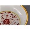 Image 3 : Chinese Gilt Porcelain Dragon Basin Xuande Mark