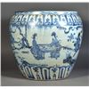 Image 1 : Fine 19th C. Chinese Blue and White Porcelain Jar